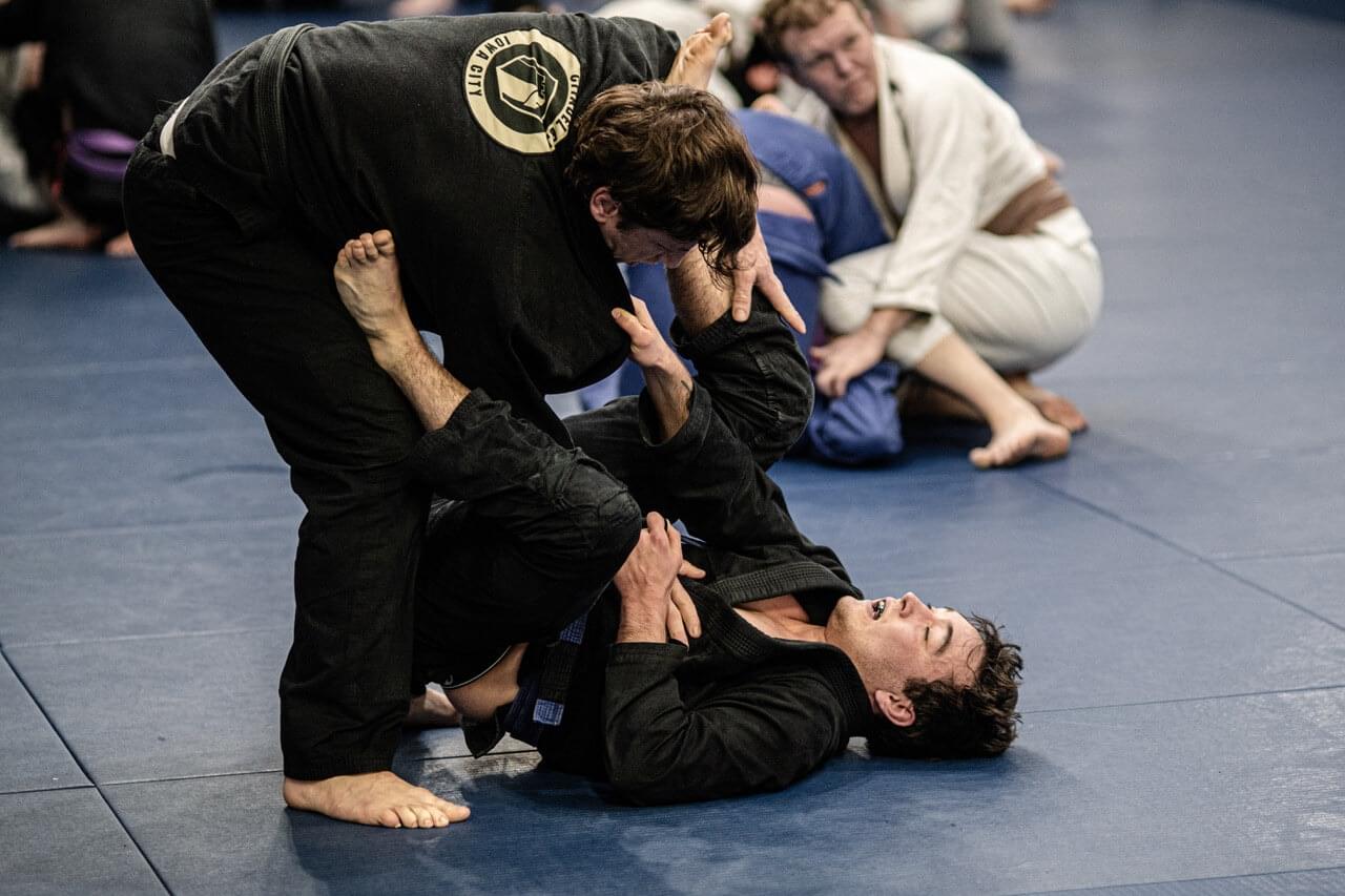 Justin Cosner BJJ class Iowa City - Citadel BJJ