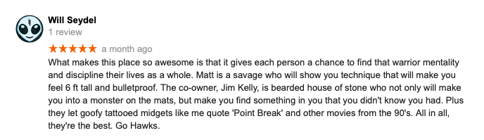 Will Seydel Review Citadel BJJ Iowa City