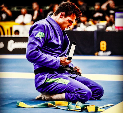 Citadel BJJ Coach Matt Leighton in Iowa City